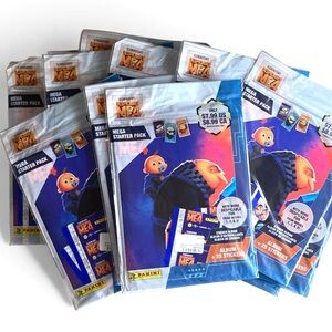 Lot of 10 Panini Despicable Me Sticker Albums w/25 Stickers in each Party Favors